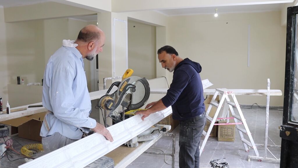 poliüretan dekorasyon uygulama