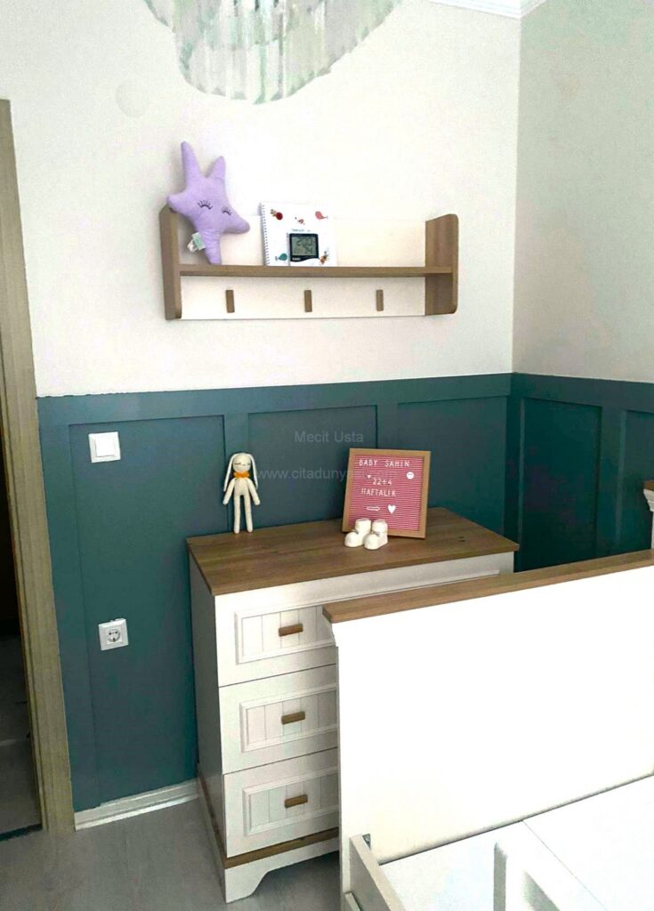 Çocuk Odası Duvar Çıta Modelleri