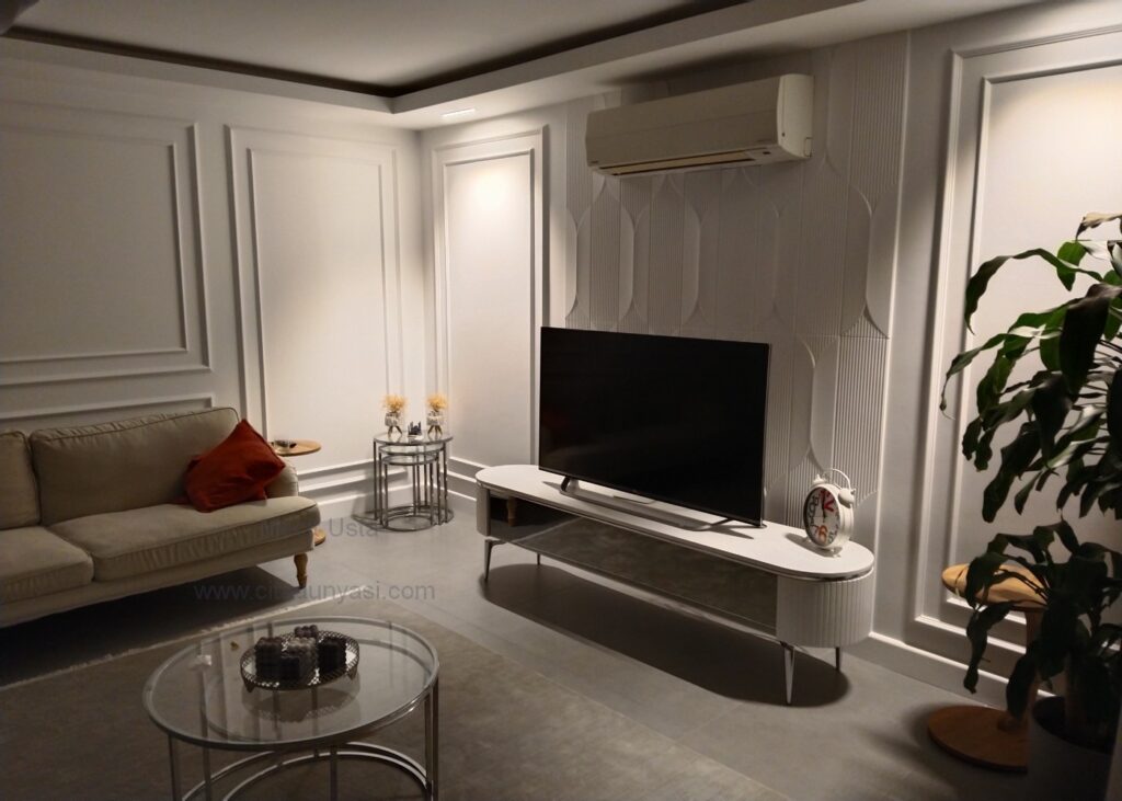 Tv Arkası Panel Çıta Modelleri